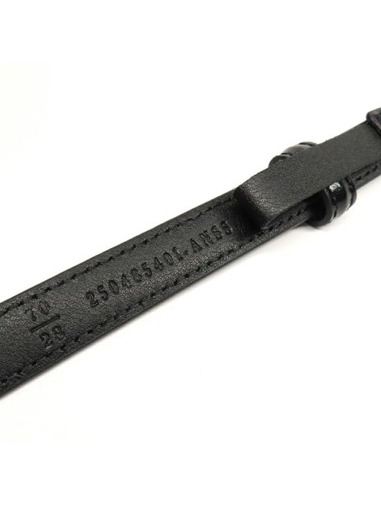 Fendi FF Diamond Belt 1.5 cm Black Cles main image 8